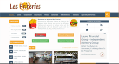 Desktop Screenshot of les-friteries.com