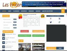 Tablet Screenshot of les-friteries.com